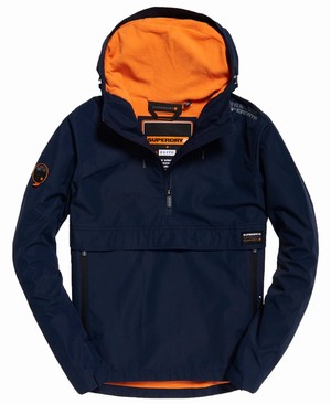 Superdry Overhead Elite SD-Windcheater Férfi Kabát Sötétkék | FHCTS1034